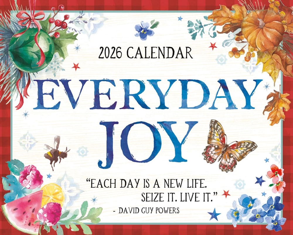Everyday Joy Box Calendar 2026/Product Detail/Calendars & Diaries