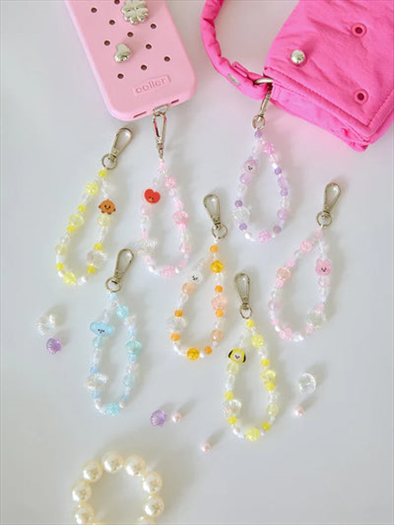 Bt21 - Baby Pearl Beads Keyring Tata/Product Detail/KPOP Merch