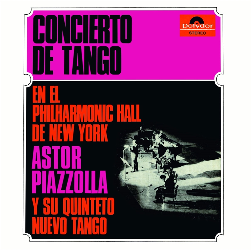 Concierto De Tango En El Philharmonic Hall De New York (1965) (UHQ )/Product Detail/Jazz
