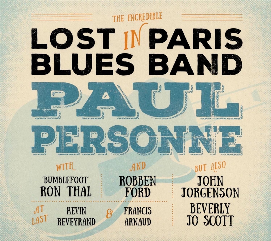 Lost In Paris Blues Band/Product Detail/Rock/Pop