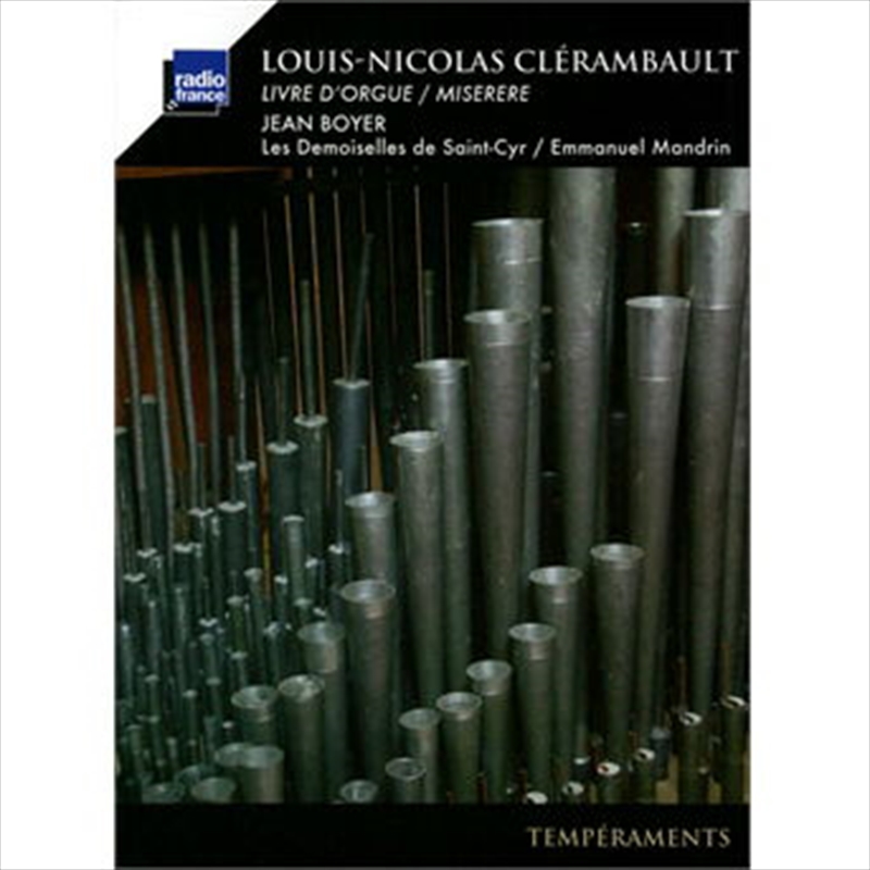 Clerambault: Organ Book Miserere/Product Detail/Classical