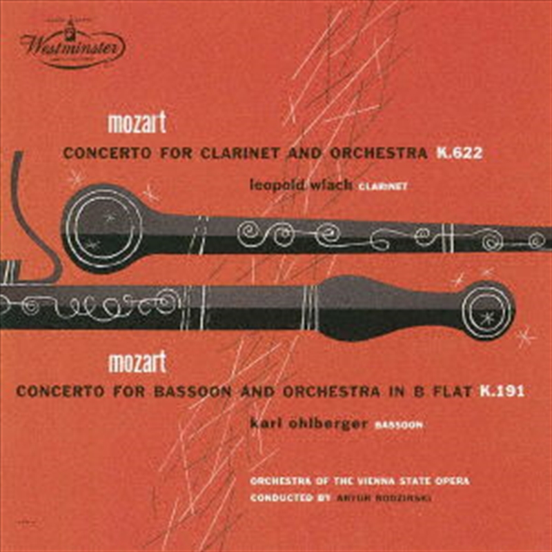 Mozart: Clarinet Cto In A Majo/Product Detail/Classical