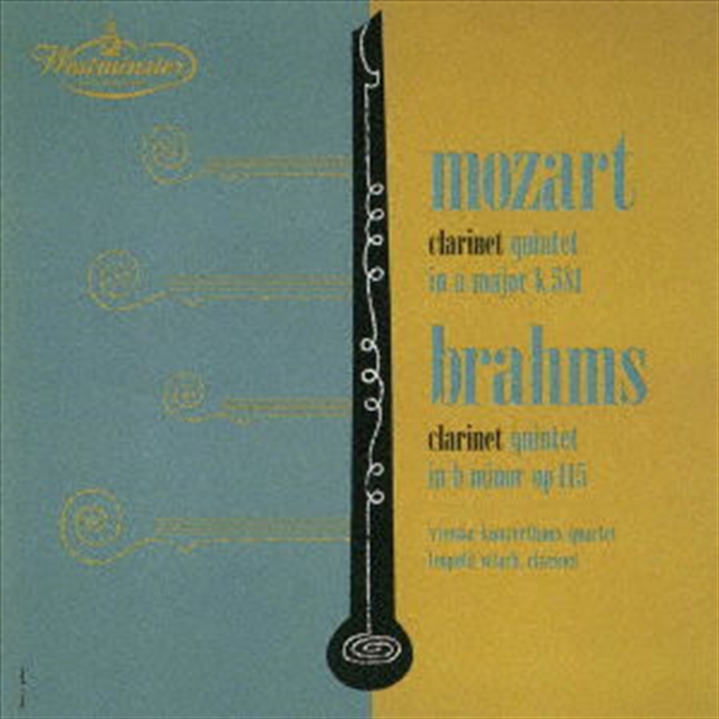 Mozart: Clarinet Qnt In A Mino/Product Detail/Classical