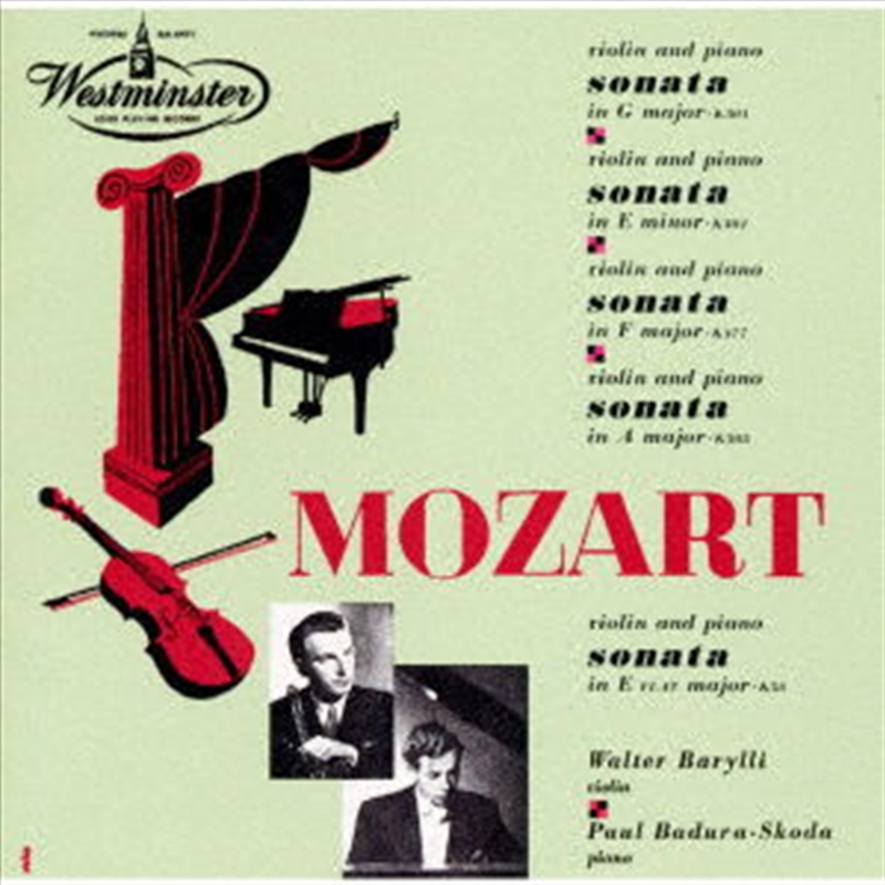 Mozart: Violin Sonatas K301 K3/Product Detail/Classical