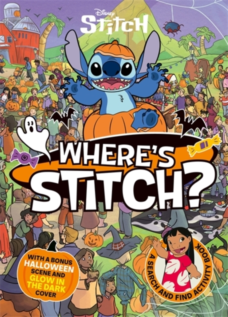 Where's Stitch? Limited Halloween Edition : A Disney Search-And-Find Activity Book/Product Detail/Early Childhood Fiction Books