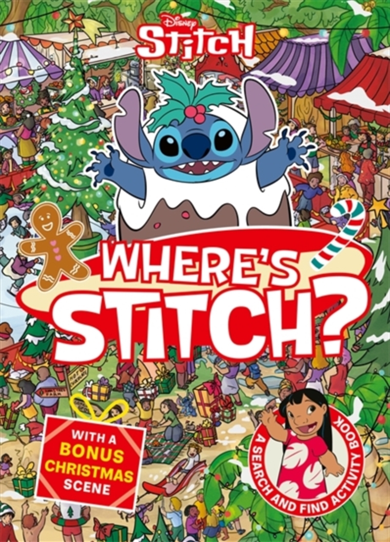 Where'S Stitch? Limited Christmas Edition : A Disney Search-And-Find Activity Book/Product Detail/Early Childhood Fiction Books
