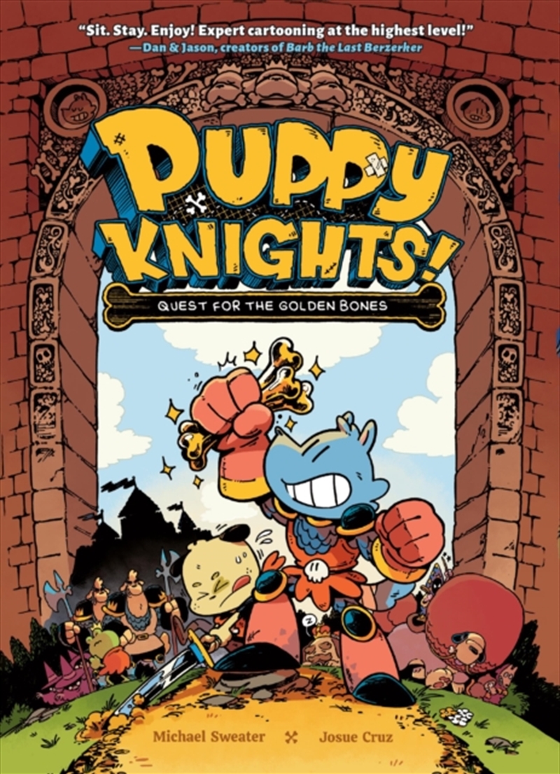 Puppy Knights: Quest For The Golden Bones/Product Detail/Graphic Novels