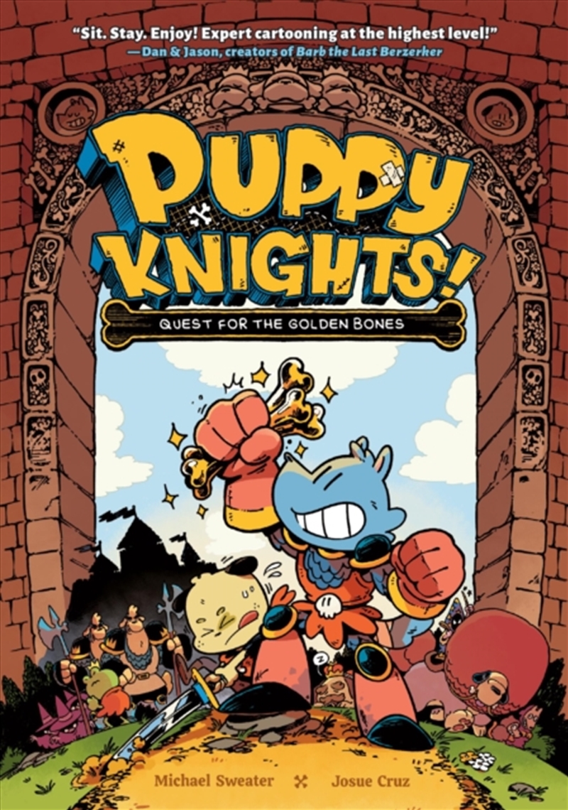 Puppy Knights: Quest For The Golden Bones/Product Detail/Graphic Novels