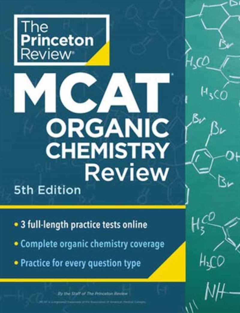 Princeton Review Mcat Organic Chemistry Review, 5th Edition : Complete Orgo Content Prep + Practice/Product Detail/Healthcare