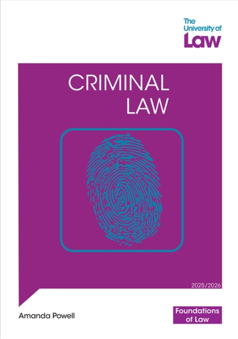 Fol - Criminial Law 2E/Product Detail/Law