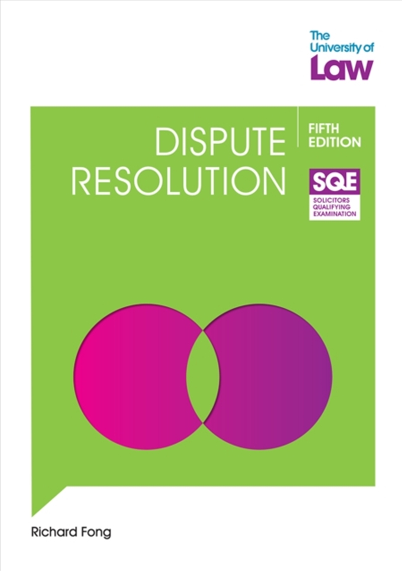 Sqe Dispute Resolution 5E/Product Detail/Law