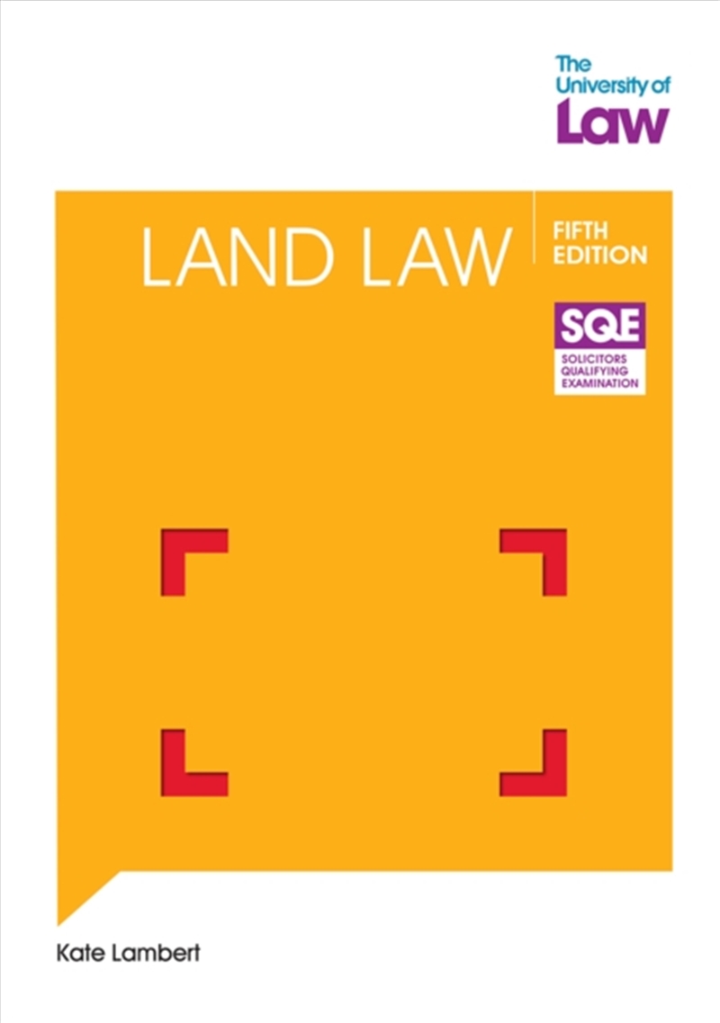 Sqe Land Law 5E/Product Detail/Law