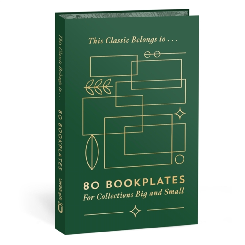 This Classic Belongs To . . . : 80 Bookplates For Collections Big And Small/Product Detail/Stationery
