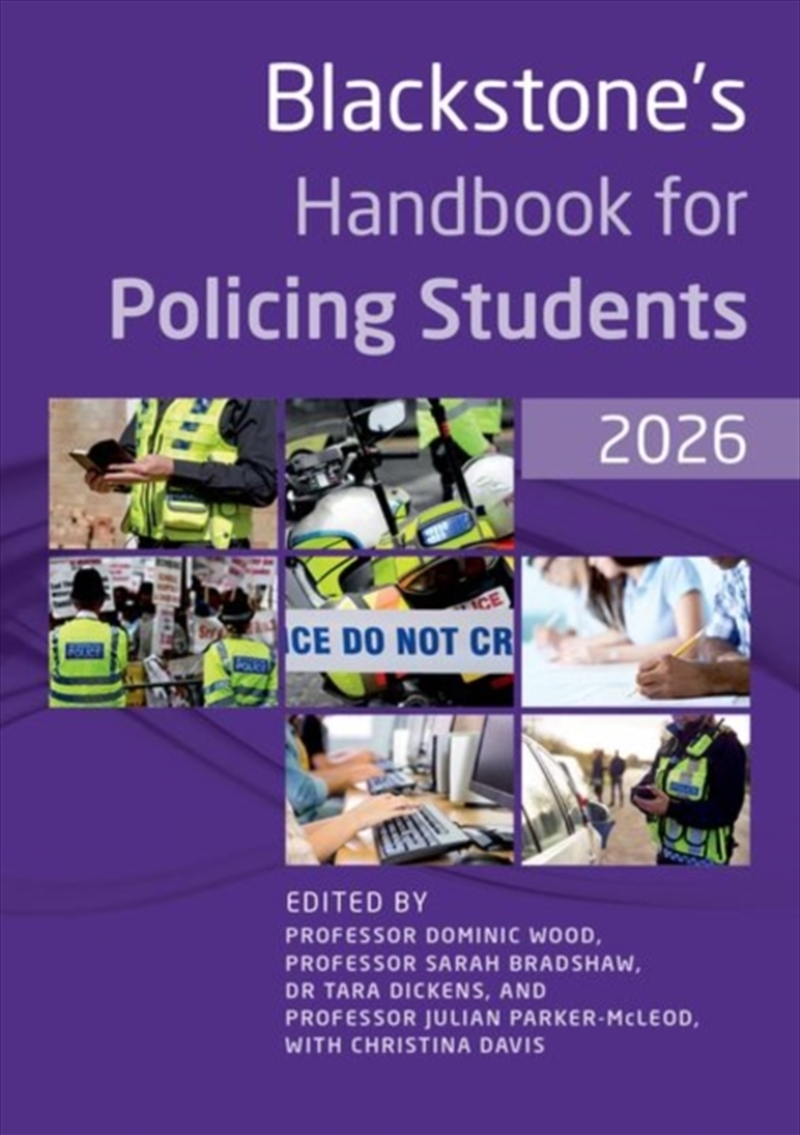 Blackstone's Handbook For Policing Students 2026/Product Detail/Law
