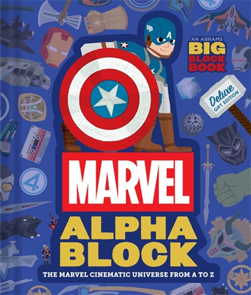 Marvel Alphablock: Deluxe Gift Edition (An Abrams BIG Block Book)/Product Detail/Childrens Fiction Books
