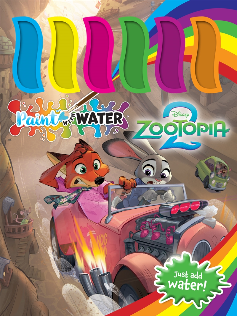 Zootopia 2: Paint with Water/Product Detail/Kids Activity Books
