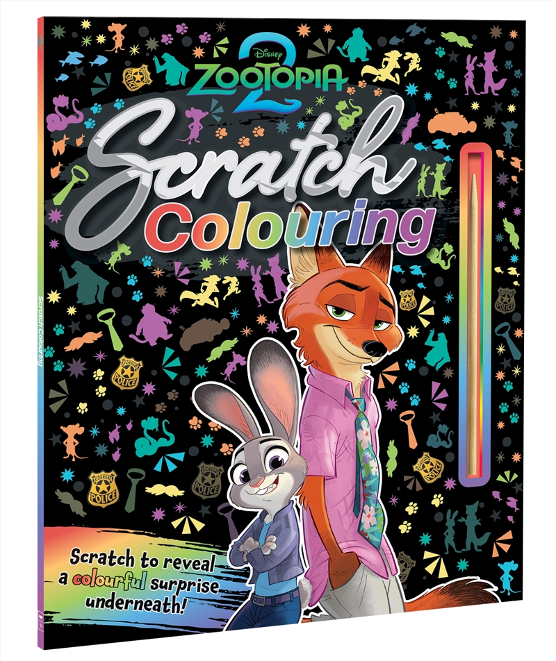 Zootopia 2: Scratch Colouring/Product Detail/Kids Activity Books