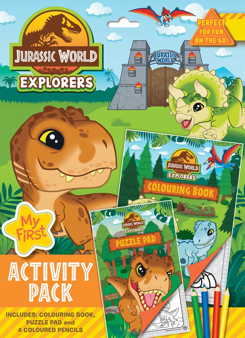 Jurassic World Explorers: My First Activity Pack/Product Detail/Kids Activity Books