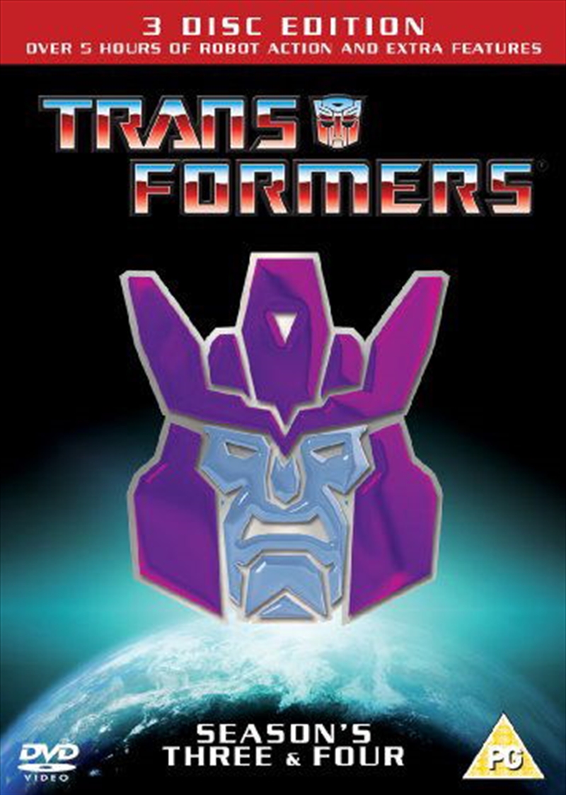 Transformers - Seasons 3 To 4 (REGION 2)/Product Detail/Animated