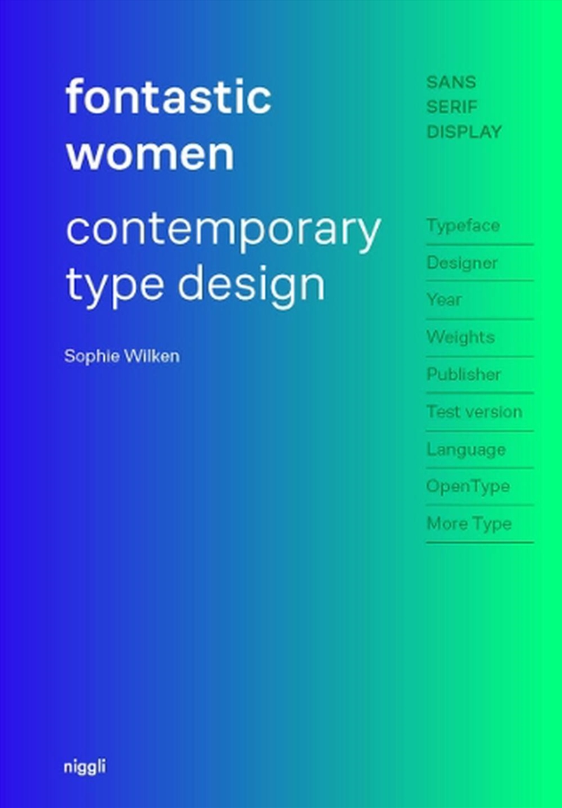 Fontastic Women : Contemporary Type Design/Product Detail/Art