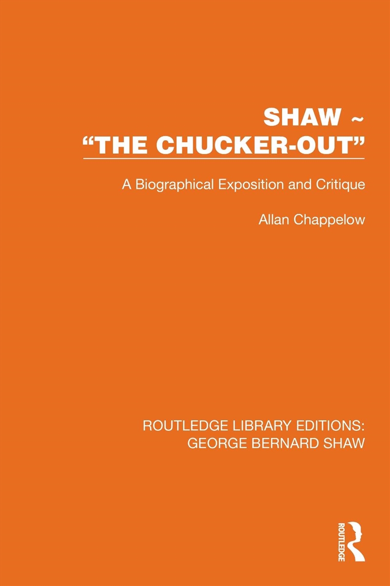 Shaw – “The Chucker Out”/Product Detail/Literature & Poetry