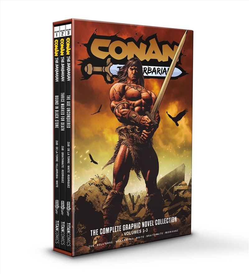 Conan The Barbarian 1-3 Slipcase Set/Product Detail/Graphic Novels