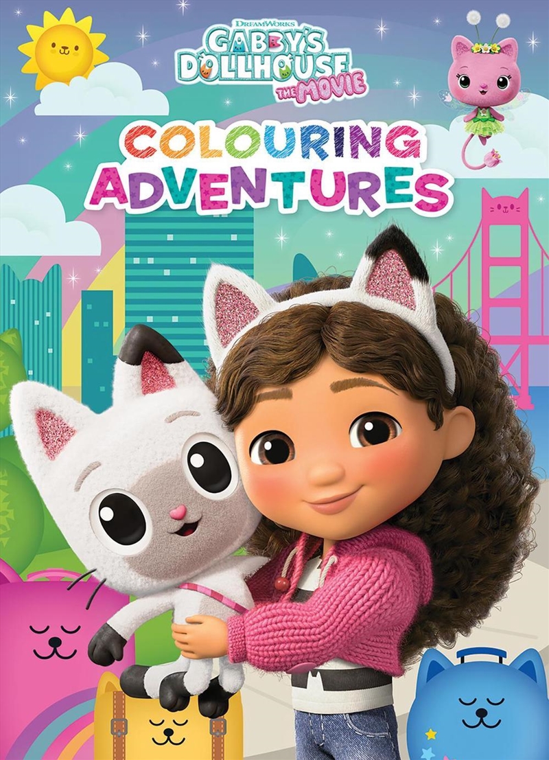 Gabby's Dollhouse: Colouring Adventures (Dreamworks)/Product Detail/Kids Colouring