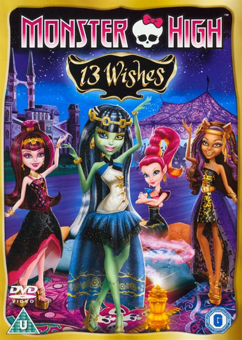 Monster High - 13 Wishes (REGION 2)/Product Detail/Animated