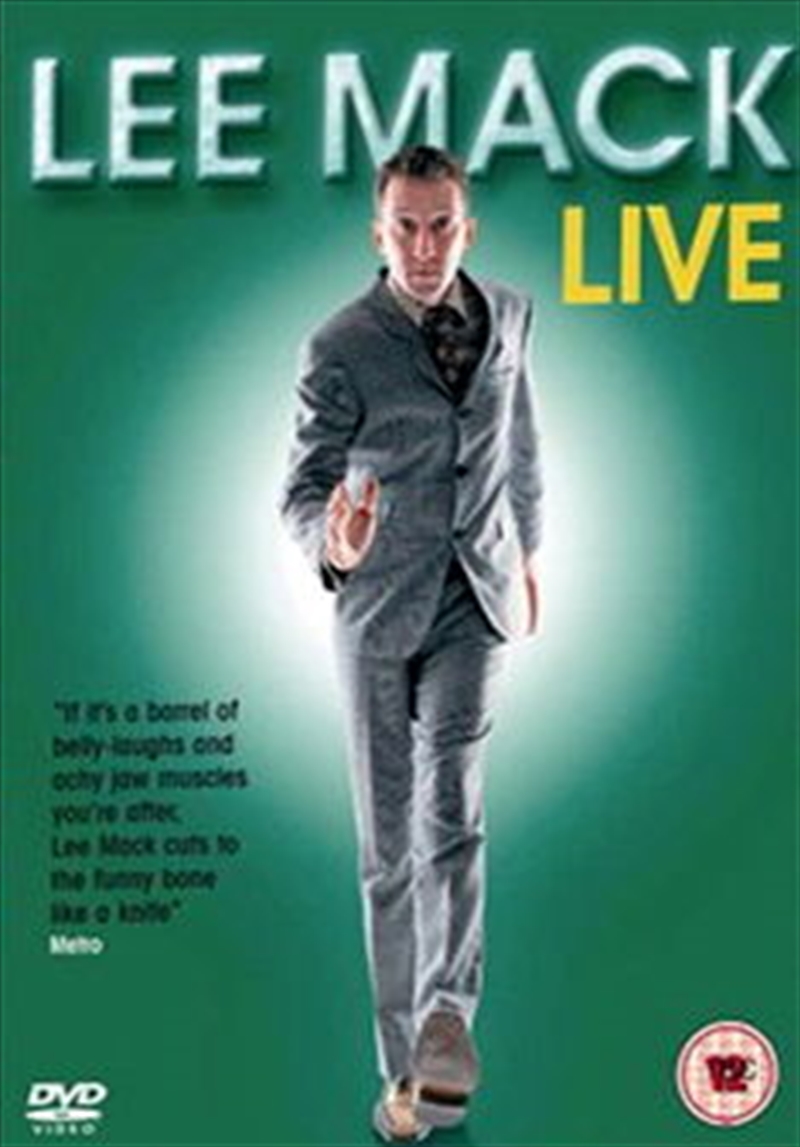 Lee Mack - Live (REGION 2)/Product Detail/Standup Comedy