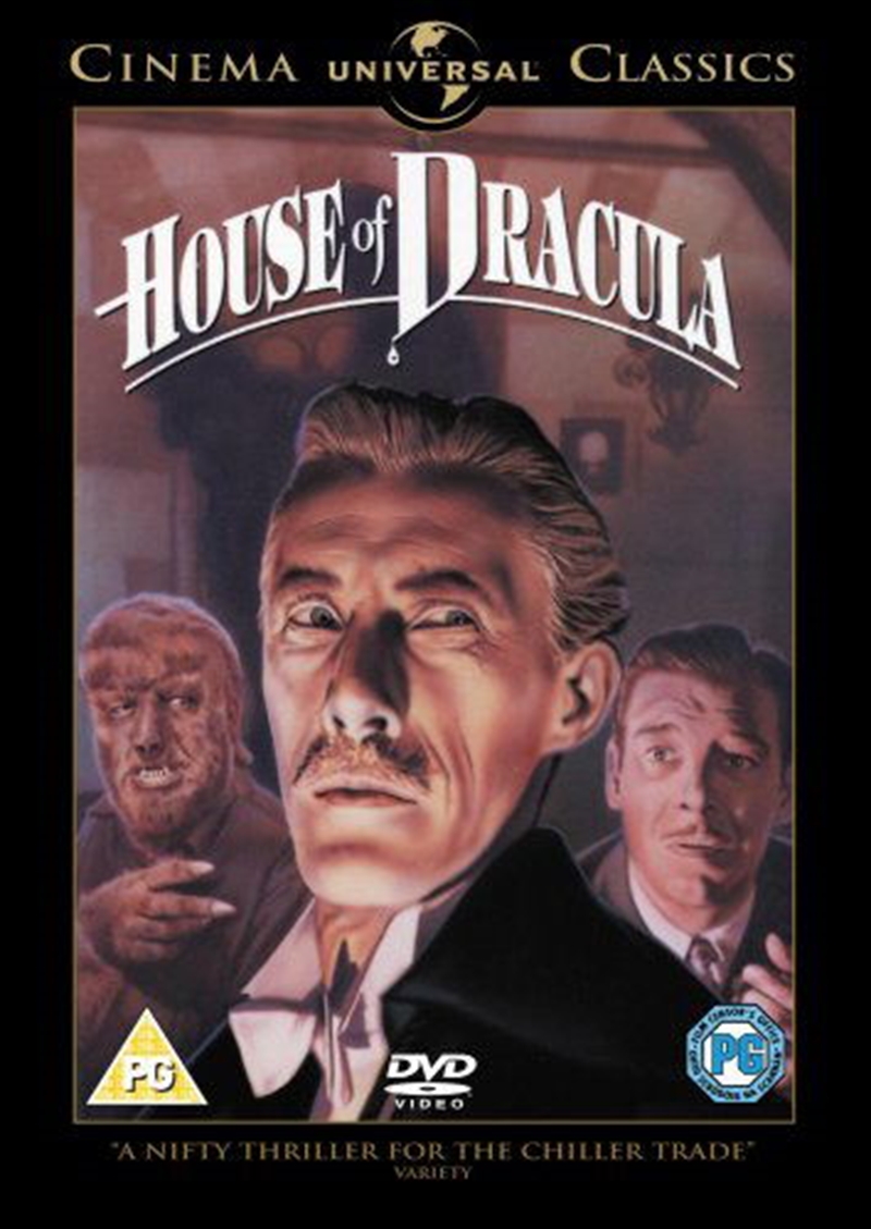House Of Dracula (REGION 2)/Product Detail/Horror