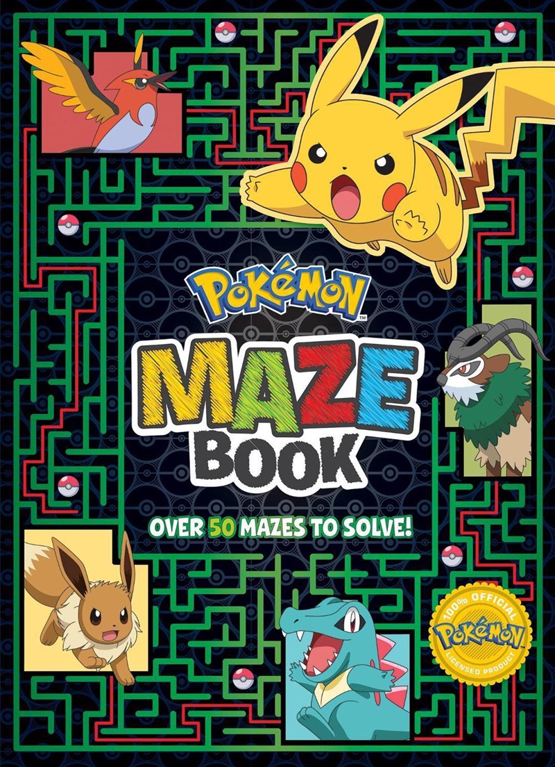 Pokemon: Maze Book/Product Detail/Kids Activity Books