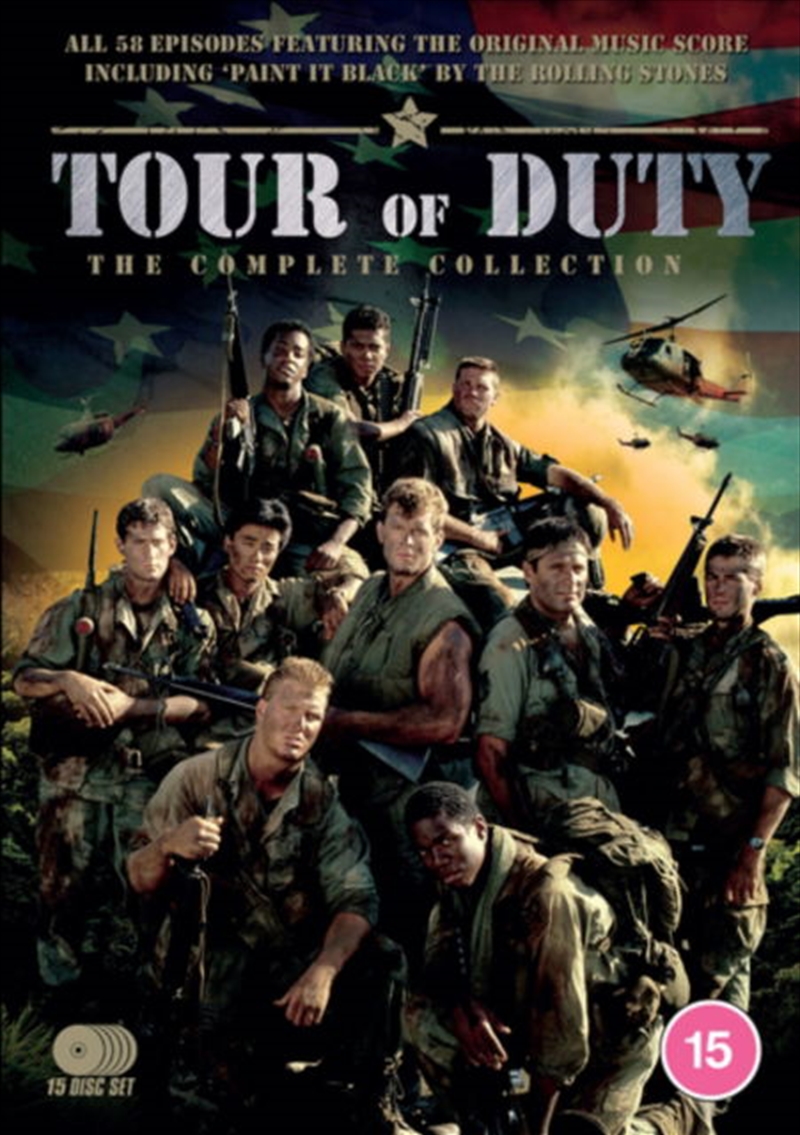 Tour Of Duty - Seasons 1-3 Complete Collection (REGION 2)/Product Detail/Action
