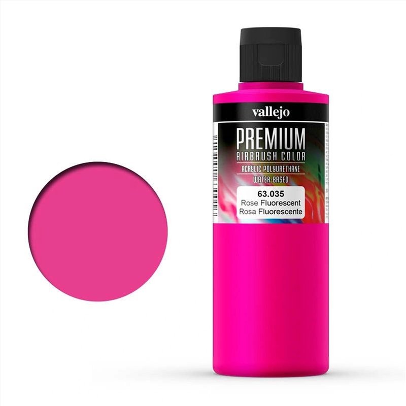Vallejo - Premium Colour - Fluorescent Rose 200ml/Product Detail/Paints