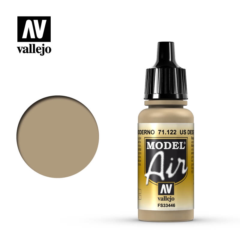 Vallejo - Model Air - US Desert Armour 686 17 ml/Product Detail/Paints