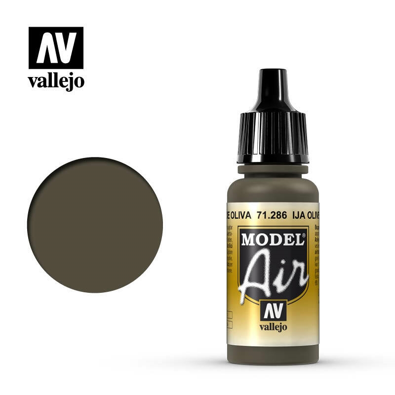 Vallejo - Model Air - IJA Olive Green 17 ml/Product Detail/Paints