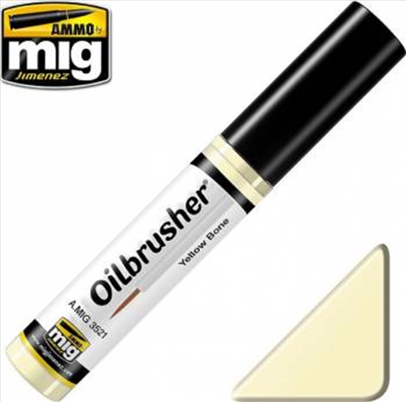 Ammo by MIG -  Oilbrushers - Yellow Bone/Product Detail/Paints