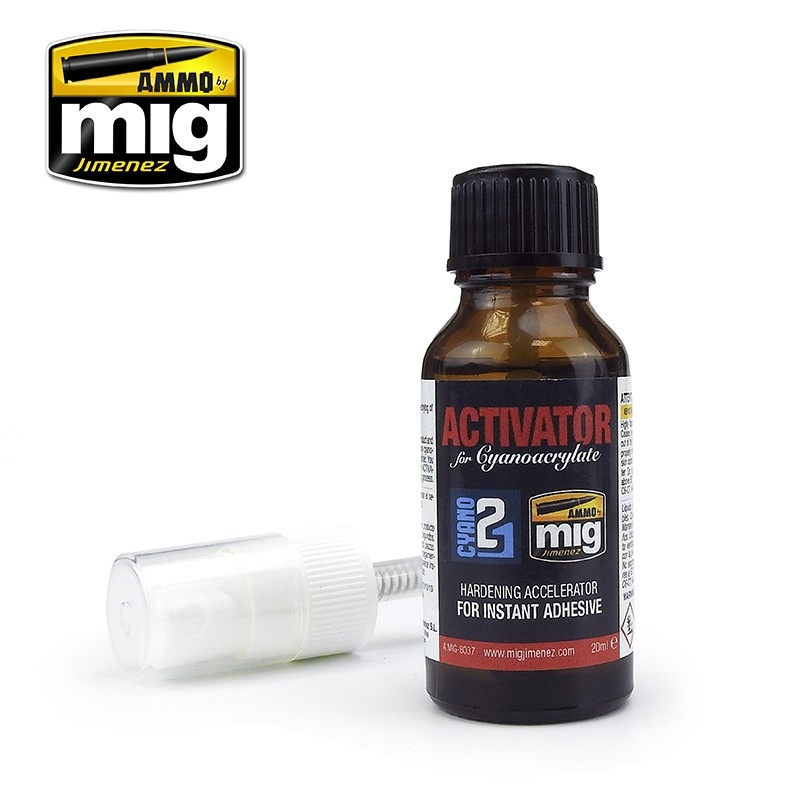 Ammo by MIG -  Accessories - Cyanoacrylate Activator/Product Detail/Arts & Craft