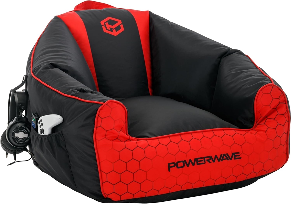Powerwave PUFF Gaming Bean Bag Chair (Red)/Product Detail/Consoles & Accessories