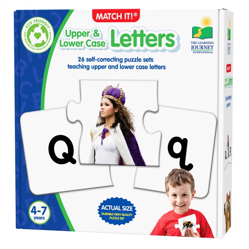 Match It! - Upper & Lower Case Letters/Product Detail/Card Games