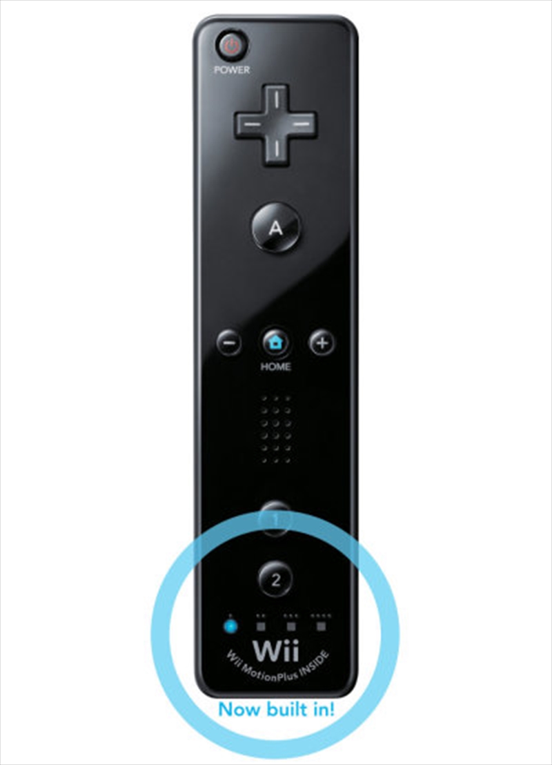 Wii Remote Plus Black/Product Detail/Consoles & Accessories