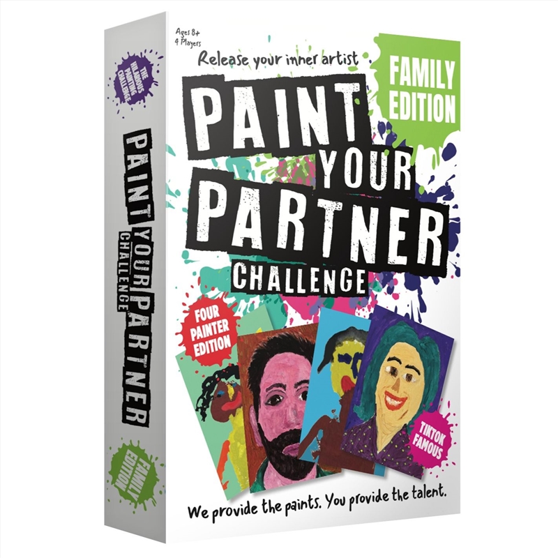 Paint Your Partner Family Edition/Product Detail/Card Games