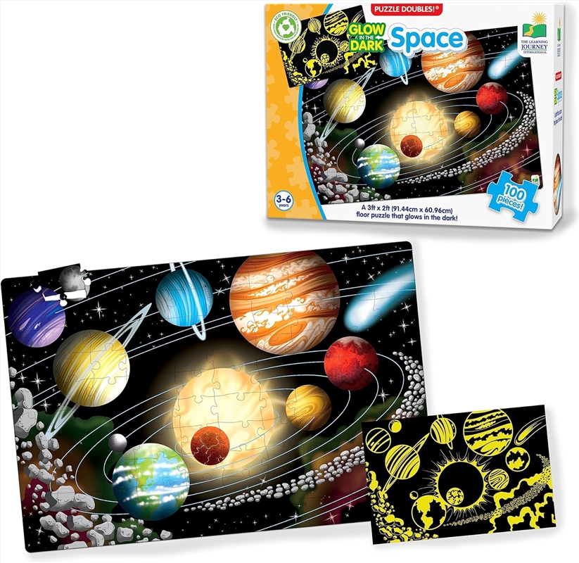 Puzzle Doubles - Glow In The Dark - Space/Product Detail/Jigsaw Puzzles