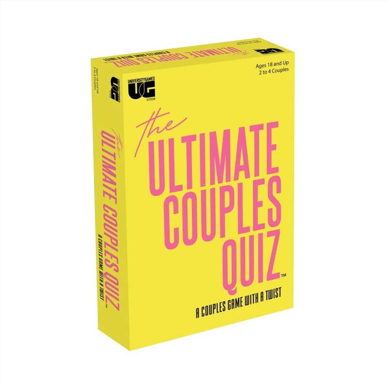 The Ultimate Couples Quiz/Product Detail/Card Games