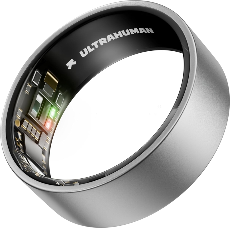 Ultrahuman Ring  Air - Size-06 - Raw Titanium/Product Detail/Electronics