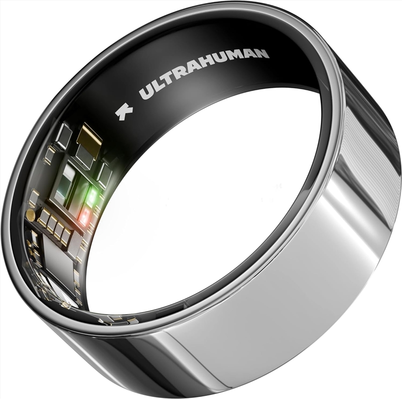 Ultrahuman Ring  Air - Size-14 - Air Silver/Product Detail/Electronics