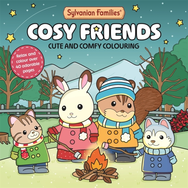 Sylvanian Families Cosy Friends Colouring Book/Product Detail/Kids Activity Books