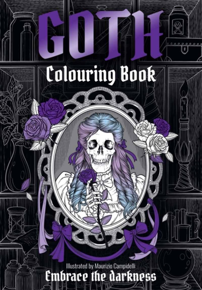 Goth Colouring Book/Product Detail/Crafts & Handiwork