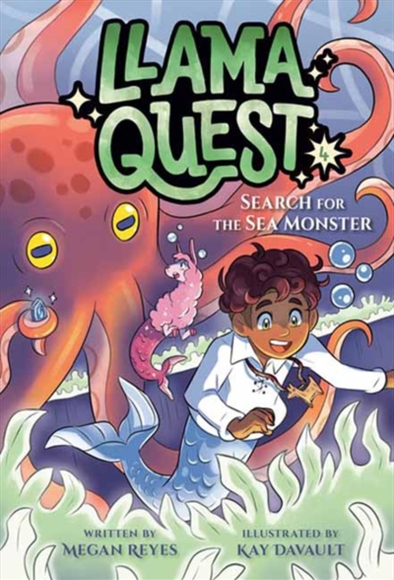 Llama Quest #4: Search For The Sea Monster/Product Detail/Childrens Fiction Books