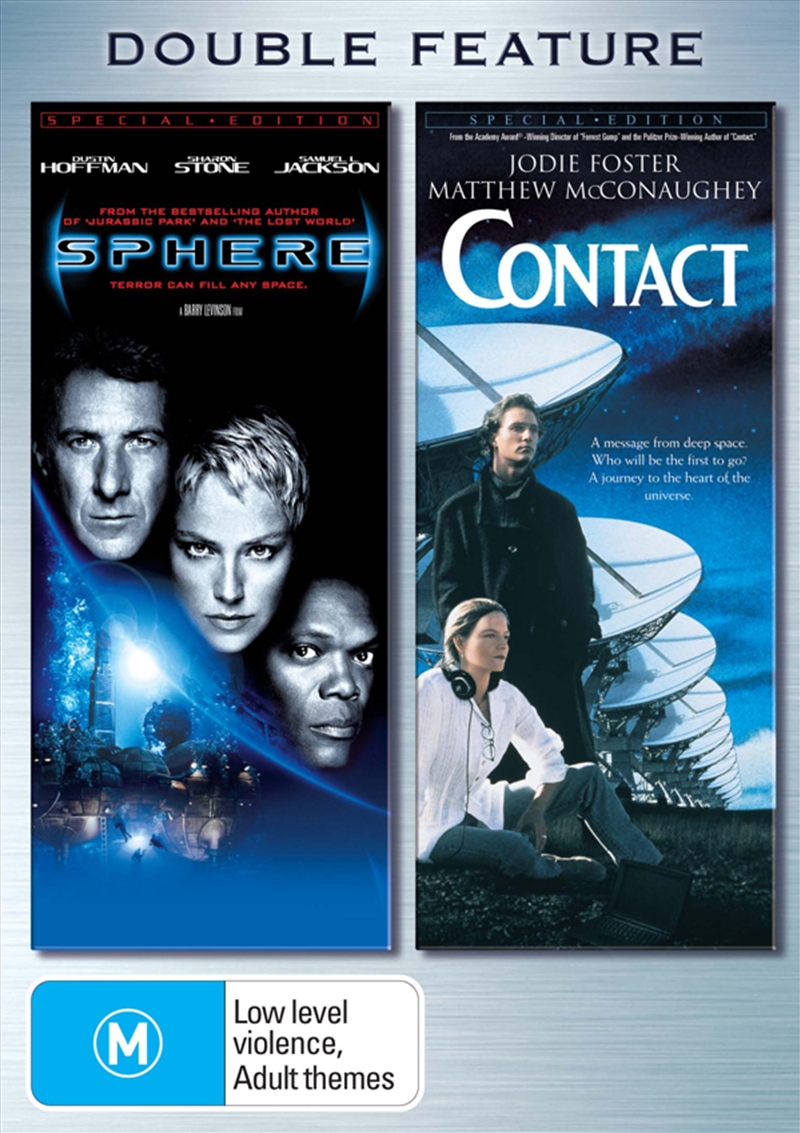 Sci Fi Double Pack: Contact/Sphere/Product Detail/Sci-Fi