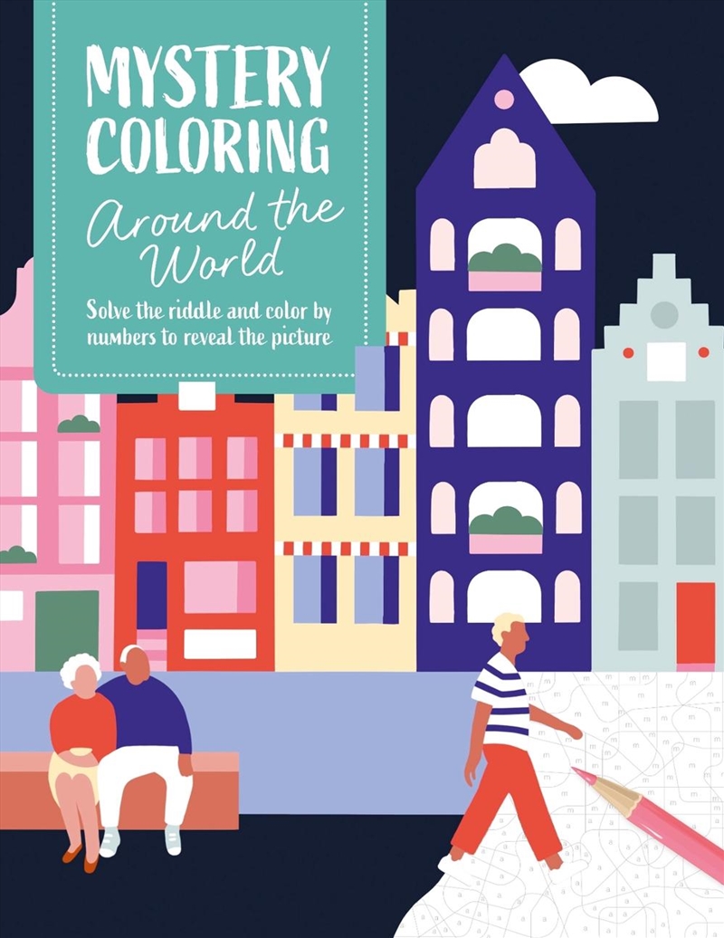 Mystery Coloring Around The World : Solve The Riddle And Color By Numbers To Reveal The Picture/Product Detail/Art